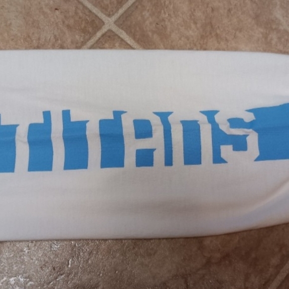 Reebok Tennessee Titans White and Blue Long Sleeve Men's Tee - Picture 5 of 5